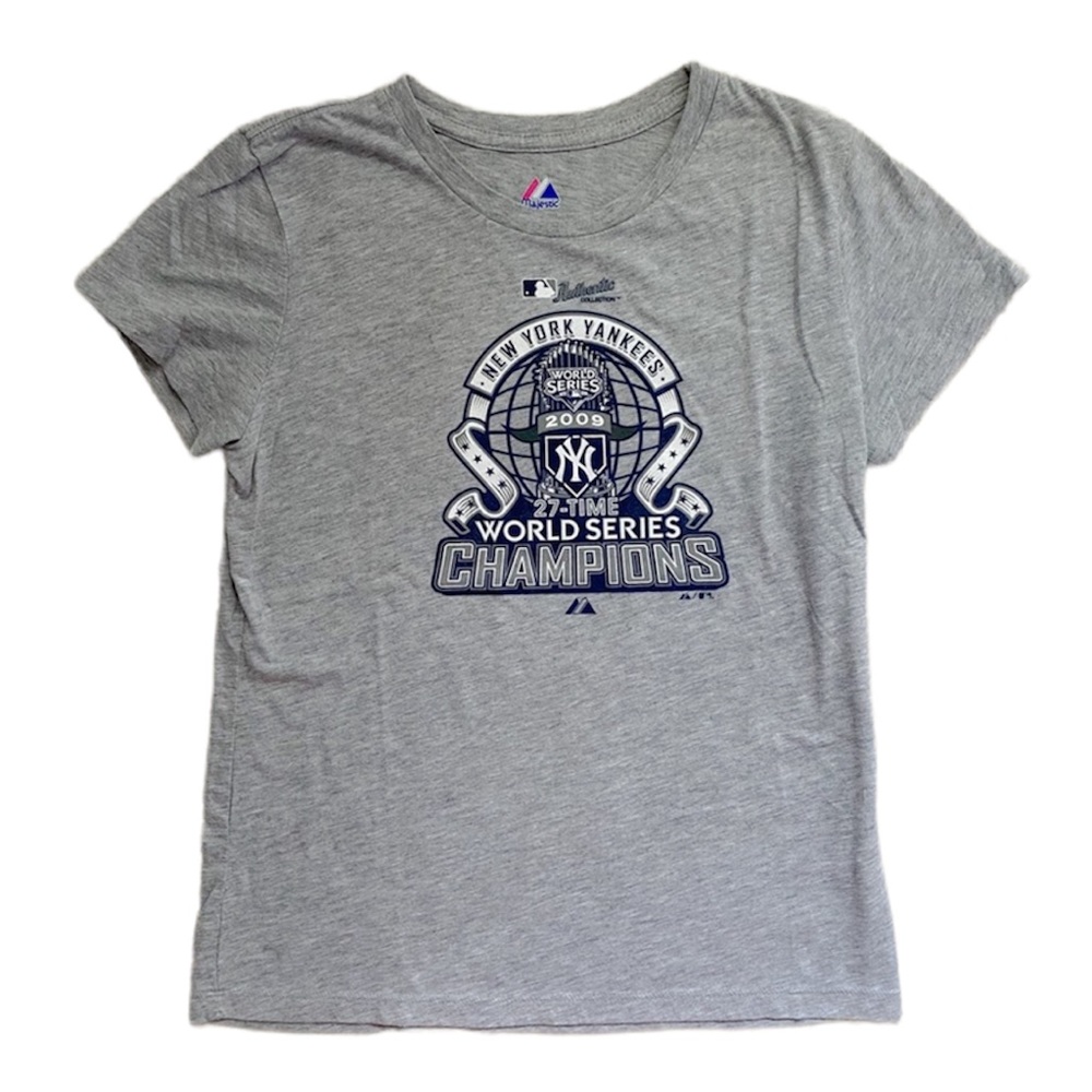 Majestic NY Yankees 2009 World Series t-shirt